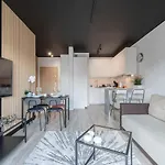 Modern Black Spot Apartment Posen