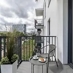 Apartment Modern Black Spot Posen